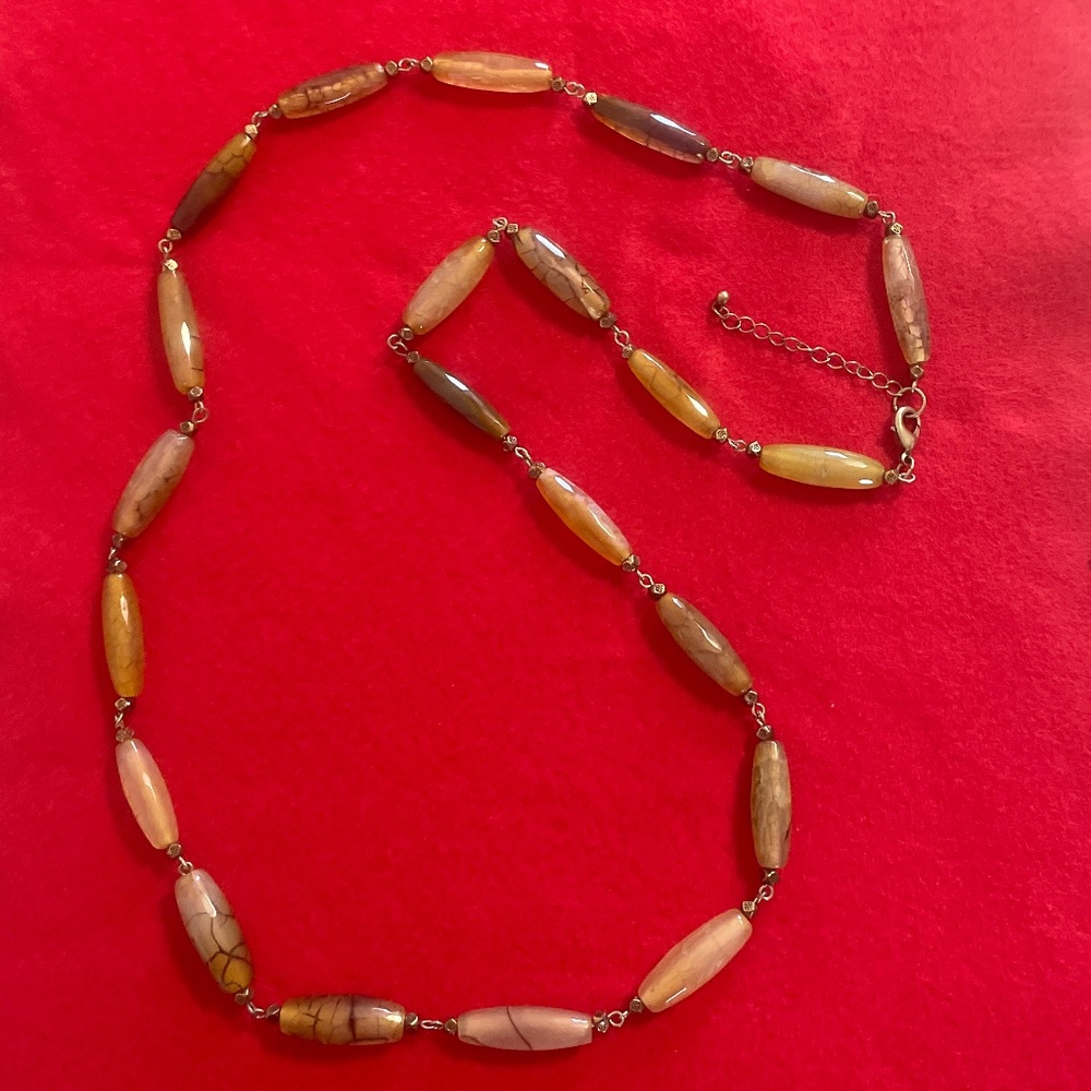 Agate necklace